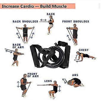 120cm Yoga Pull Seil Elastische Widerstandsbänder / Fitness Seil Gummibänder / Yoga