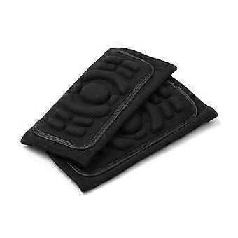 Huludou Elbow Pads Support Band for Sports 2Pcs Black Protective Elbow Guards