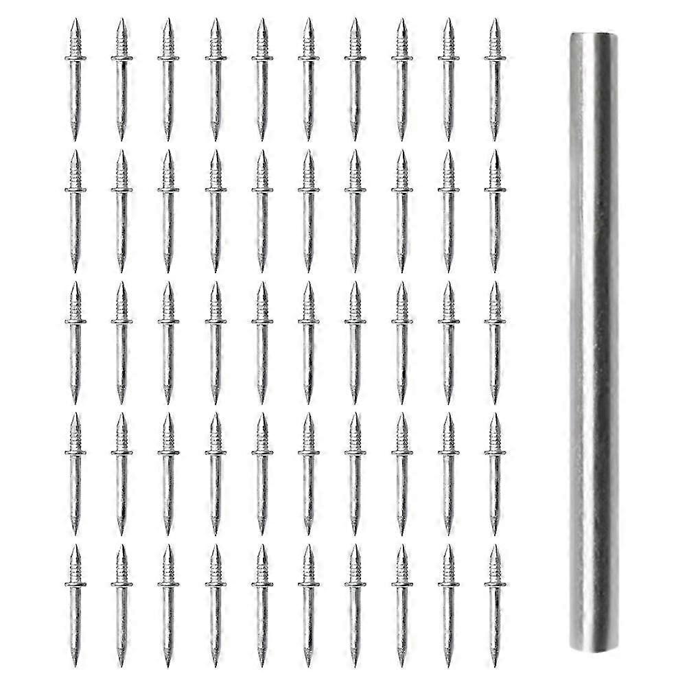 Double-Headed Skirting Thread Seamless Nail Non Marking