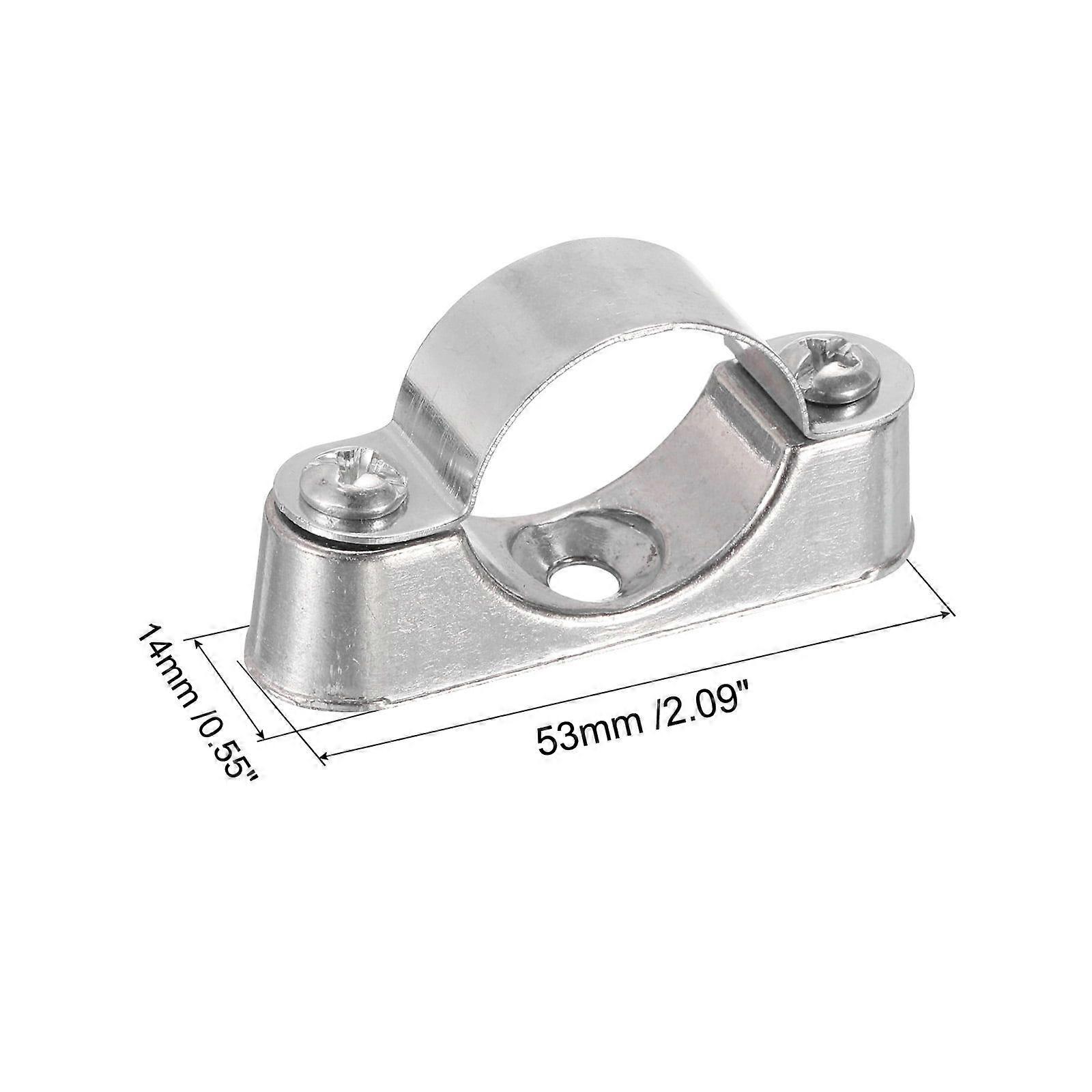 10Pack Pipe Support Pipe Bracket Clamp Wall Mount Ceiling Mount for 25mm Pipe