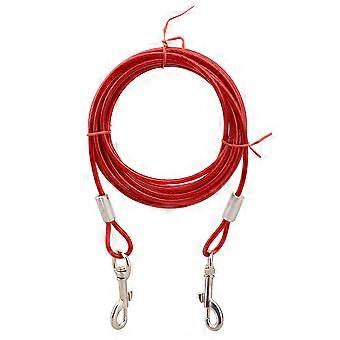 Extended Dog Chain Leash for Pet Pulling with Creative Double Head