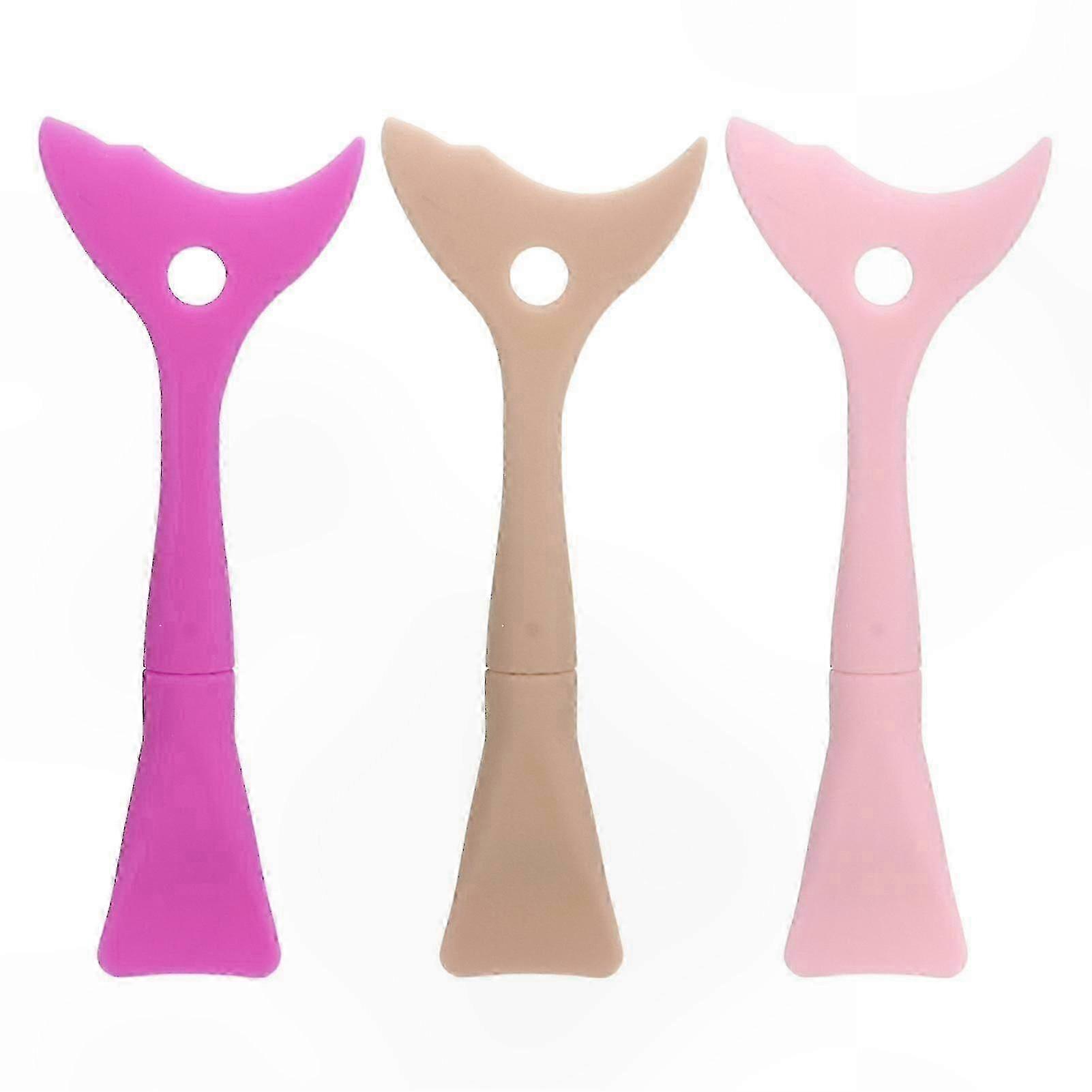 3-Pack Flexible Silicone Eye Stencils