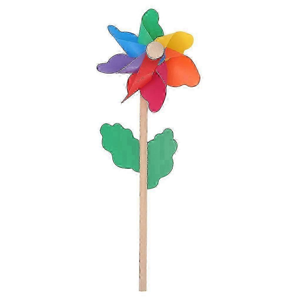 Plastic Pinwheel Garden Spinner