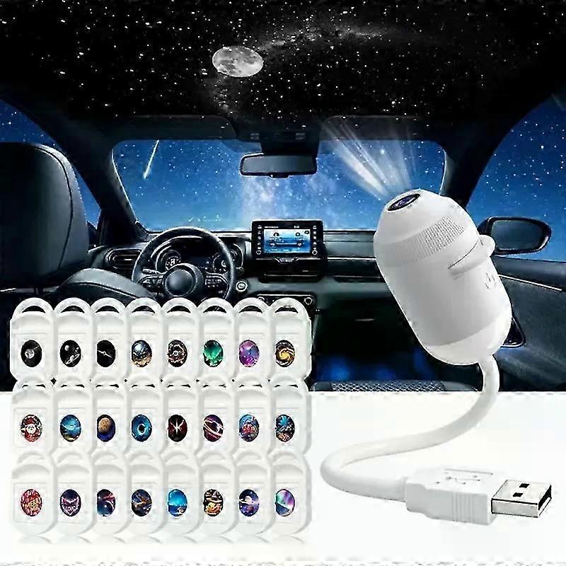 Starry-Sky USB Night Light Mini Projector