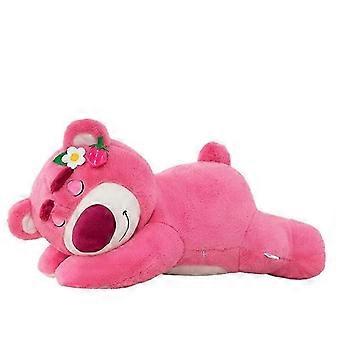 Peluche de Lotso de Toy Story, 90 cm, adorable osito con forma de fresa, ideal para sofá o almohada. Perfecto para niñas, amigas y para regalar en fiestas o cumpleaños.