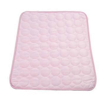 Summer pet cooling mat, dog mat, ice silk mat, cat cooling mat, pet supplies, pink_S1245