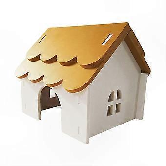 Schuilhut voor kleine dieren met poreus geventileerd ontwerp voor hamsters en andere kleine huisdieren Veilige nestplaats