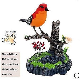 2026 Electric Birds Voice Control Parrots Office Decor Gift Sensor Simulating_hz