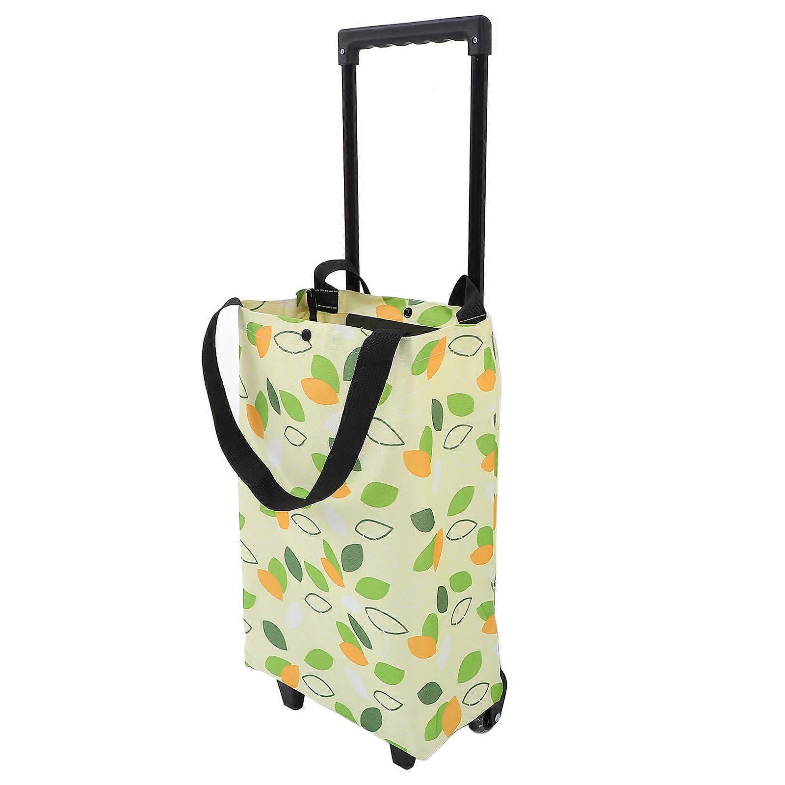 Shopping Wheel Bag Collapsible Trolley Bag with Foldable Function Assorted Color