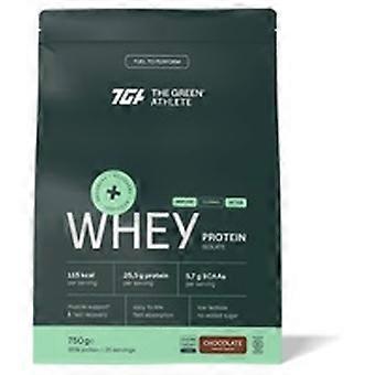 Whey protein concentrate chocolate flavor 750 g of powder