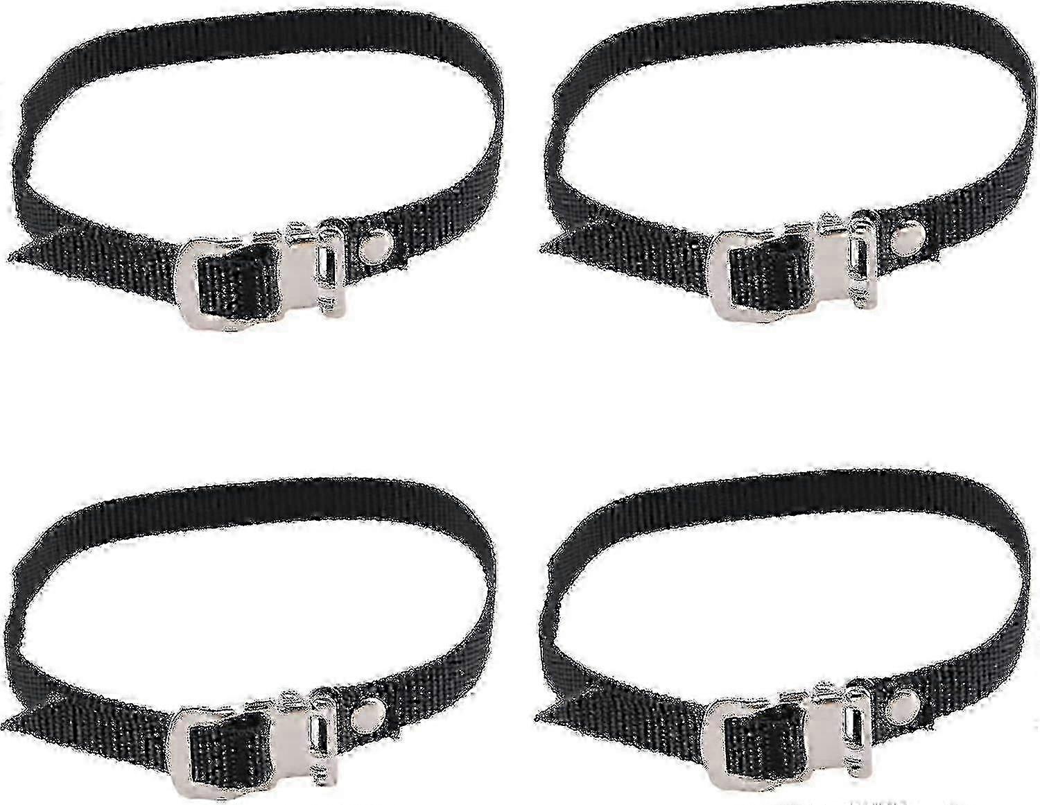 4pcs Nylon Toe Strap Pedal Clips