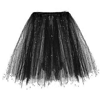 Women's Tutu Skirt 1950s Vintage Ballet Bubble Dance Skirts For Cosplay Party Layered Elastic Mesh Tulle Skirt Hot