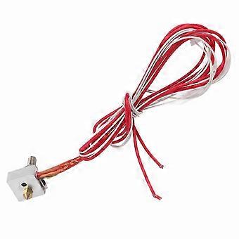 Bocal extrusor Hot End para impressora 3D, 0,4 mm MK8, alumínio, aço inoxidável e latão, 12 V 40 W, 260 °C, à prova de vazamentos, 1,75 mm ABS PLA, compatível com A8 i3