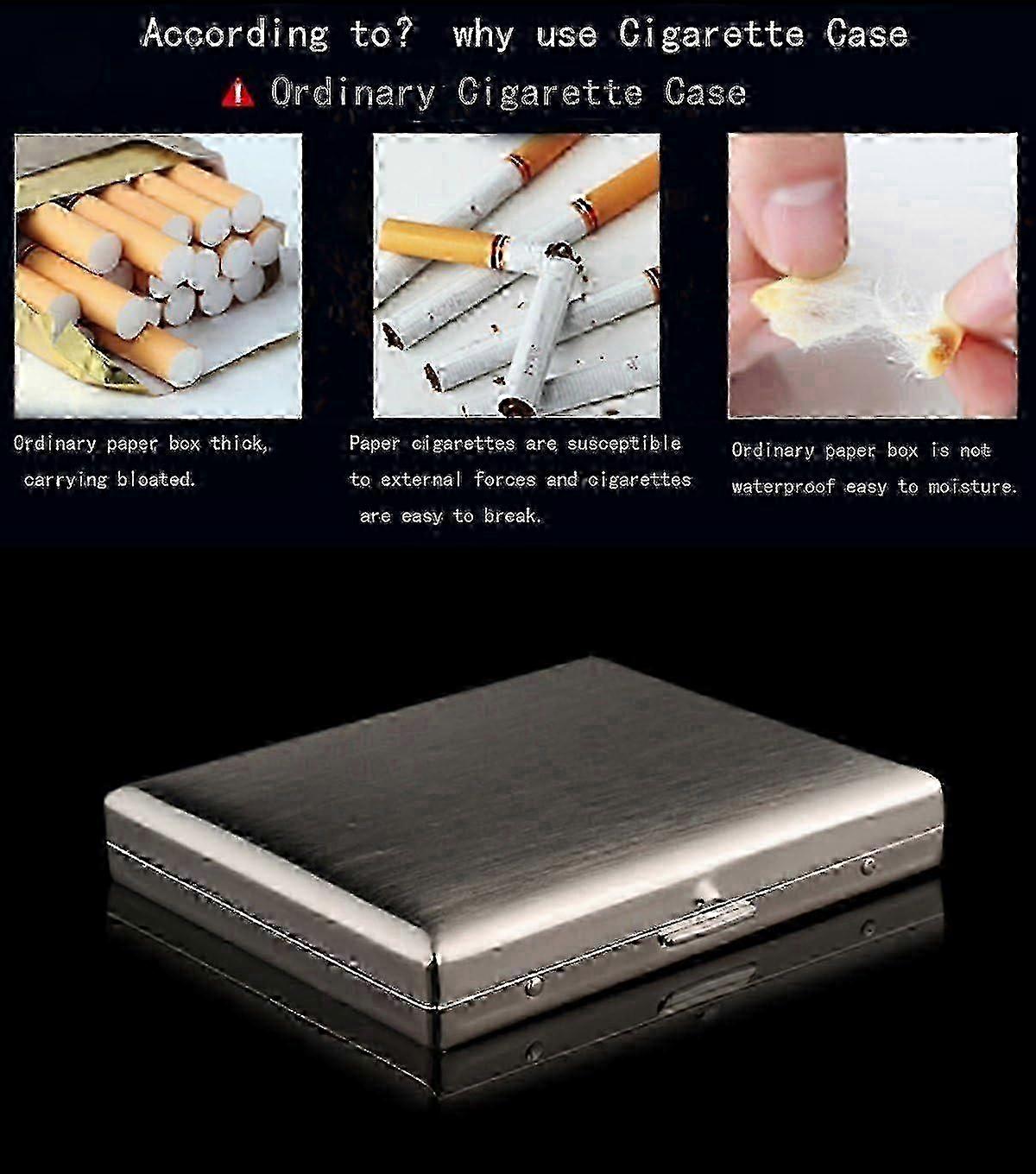 Stainless Steel Cigarette Case