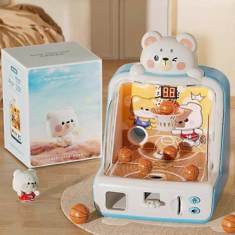 Interactive Coin-Play Basketball Toy