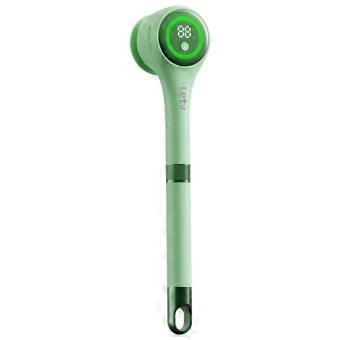Electric Shower Brush with 5 Heads, Long Handle Exfoliating Back Scrubber Bursh for Cleansing & Massaging