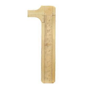 Double Scale Vernier Caliper Brass Jewelry Maker Measuring Ruler Authenticate Caliper80mm YEMAA