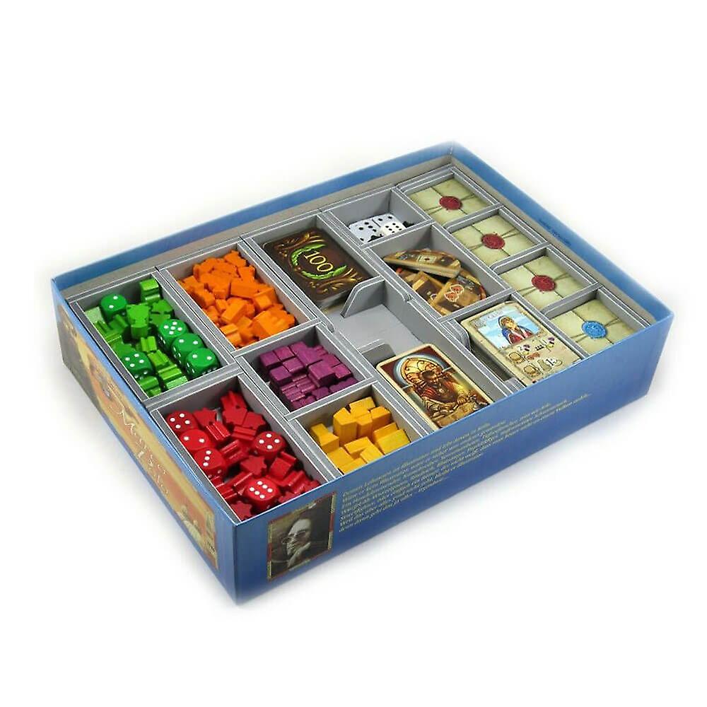 Folded Space Game Inserts the Voyage of Marco Polo Exp. Board Game Accessories