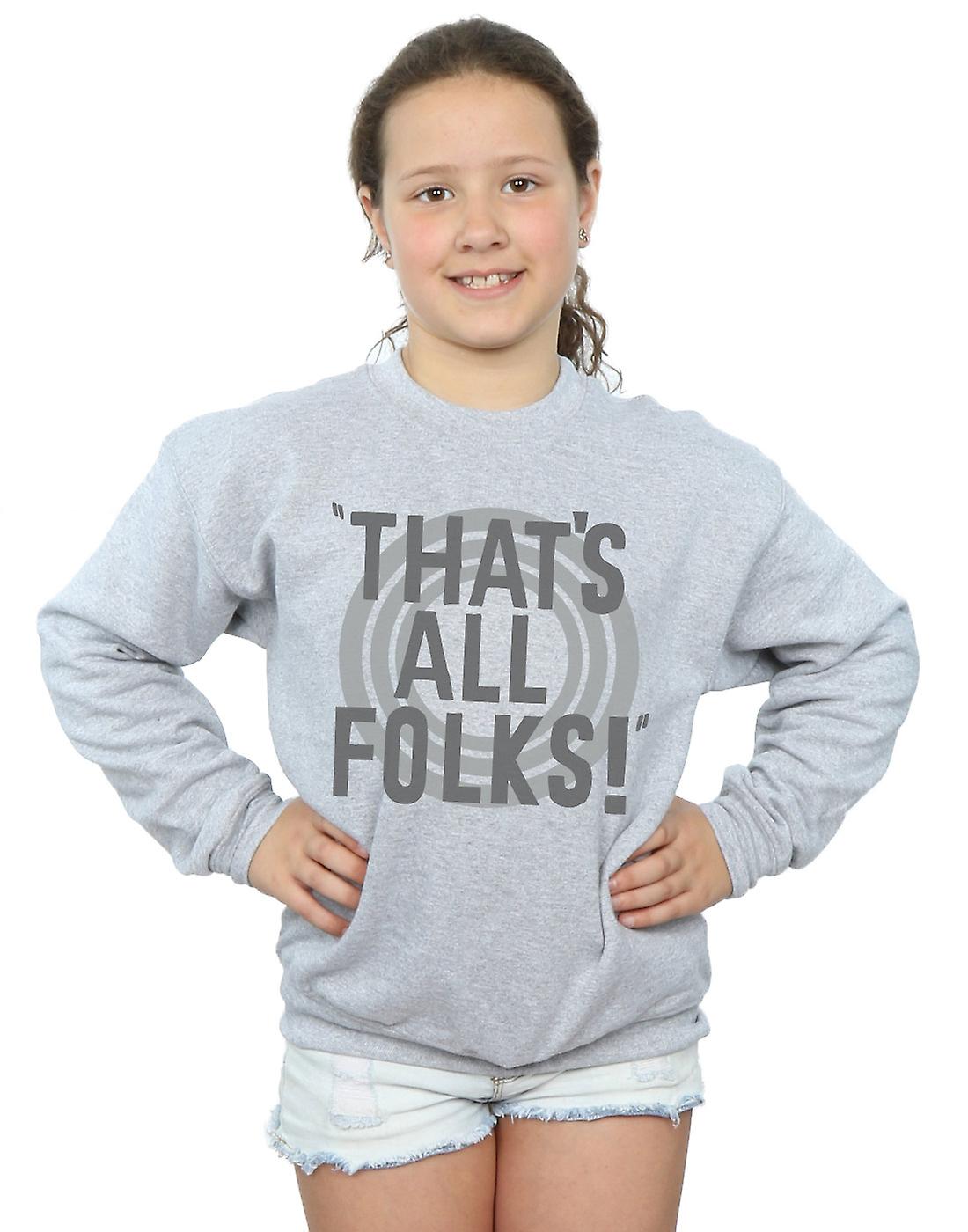Looney Tunes chicas eso es todo gente texto sudadera