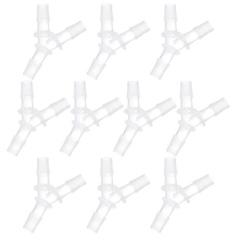 5.2X7cm White 11.1mm Plumbing Hoses & Supply Lines 10pcs Practical Hose Connector Garden Tools Quick