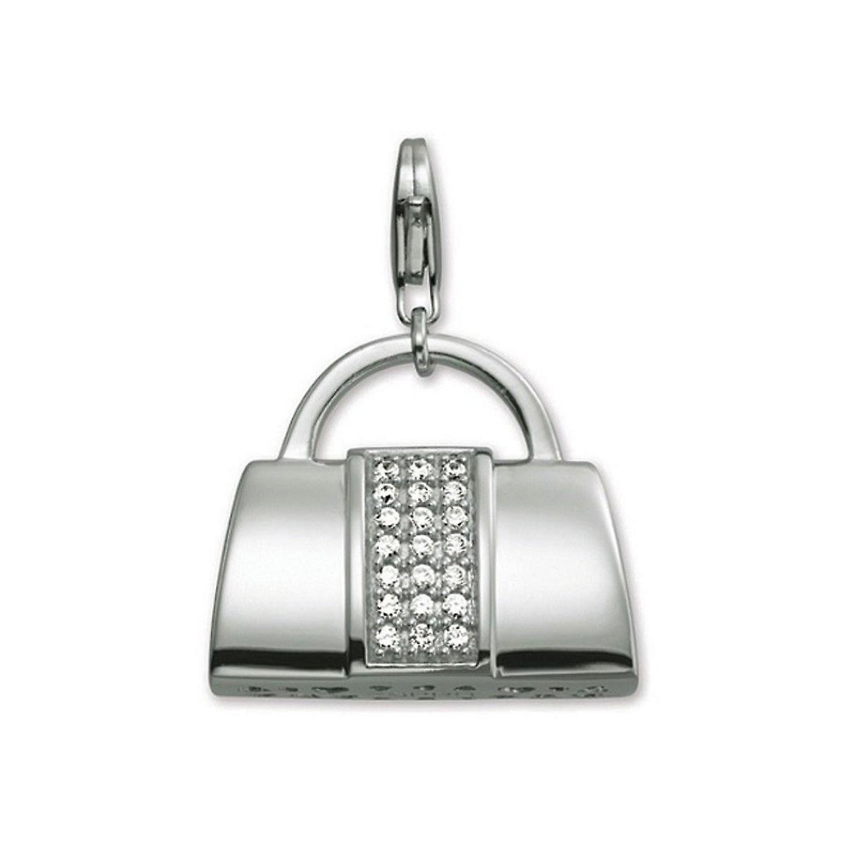 ESPRIT pendant of charms silver glamour bag XL ESZZ90542A000