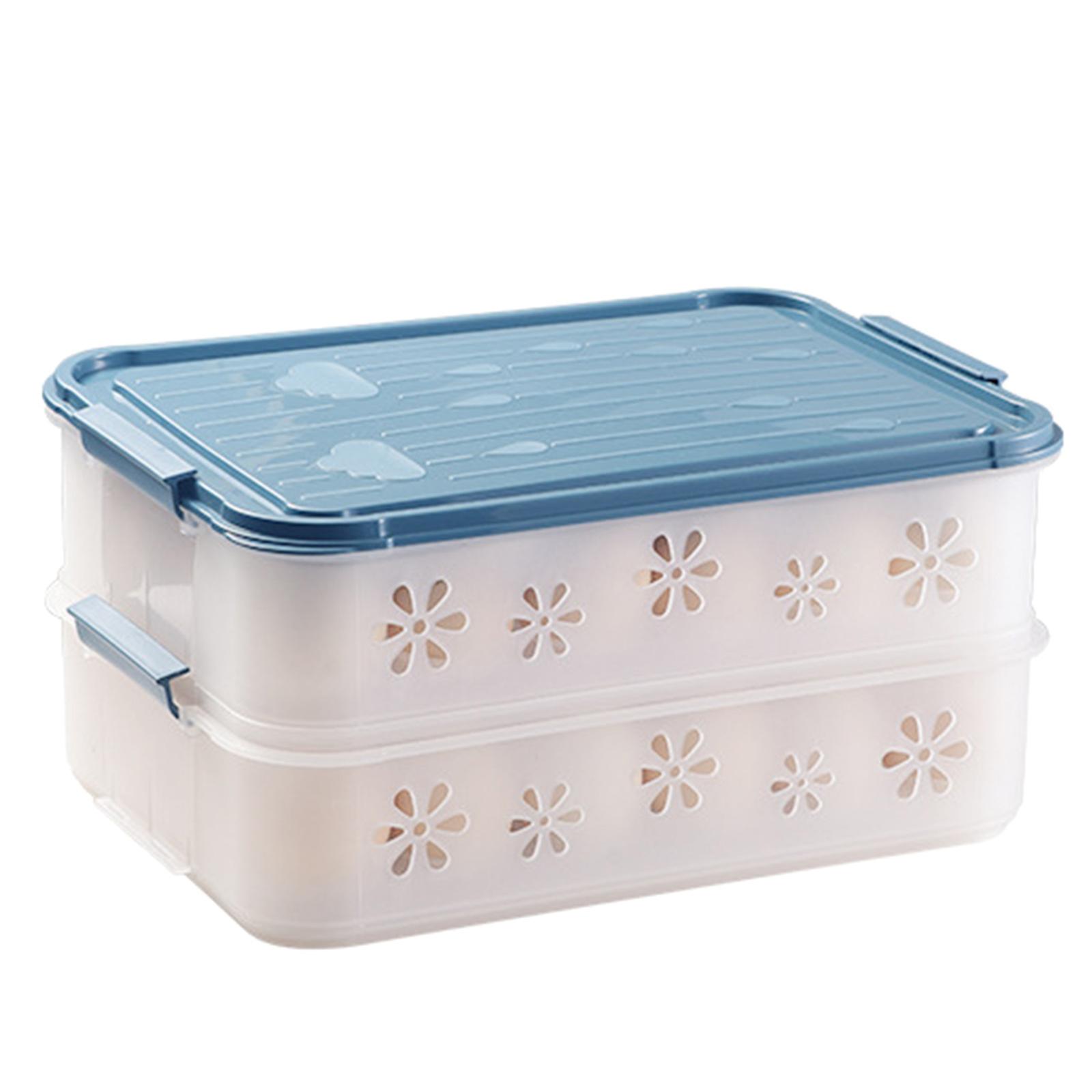 One / Double Layer Egg Storage Drawer Box Save Space Storage Box Egg Container
