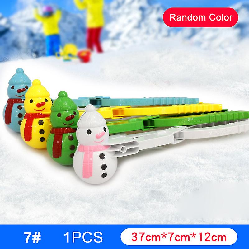 1/2/3/4 Pack Snowball Maker with Handle for Kids Snow Ball Fights Perfect Outdoor Play Snow Toys