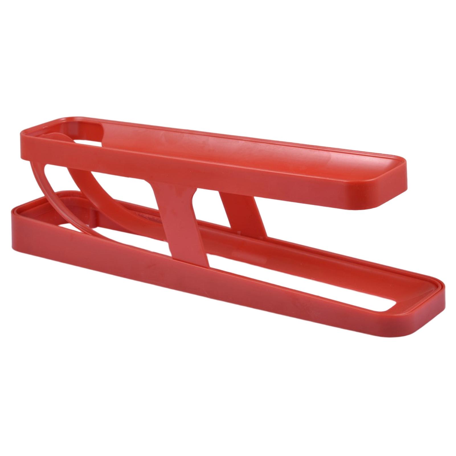 Auto Rolling Egg Holder, 2 Tier Holds 12-14 Eggs For Kitchen Refrigerator