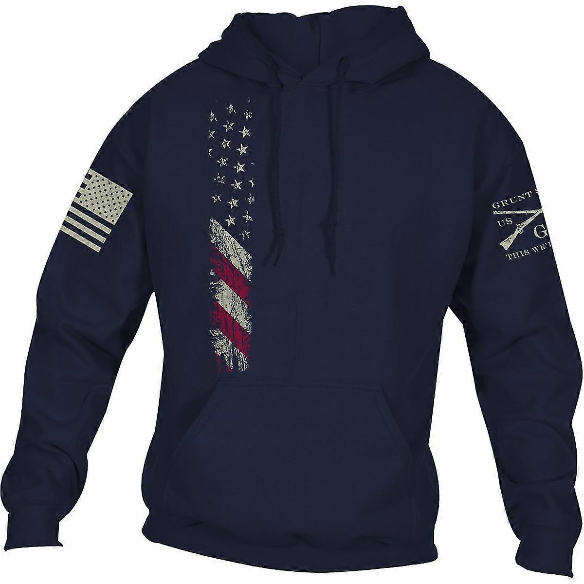 Grunt Style True Colors Pullover Hoodie - Navy