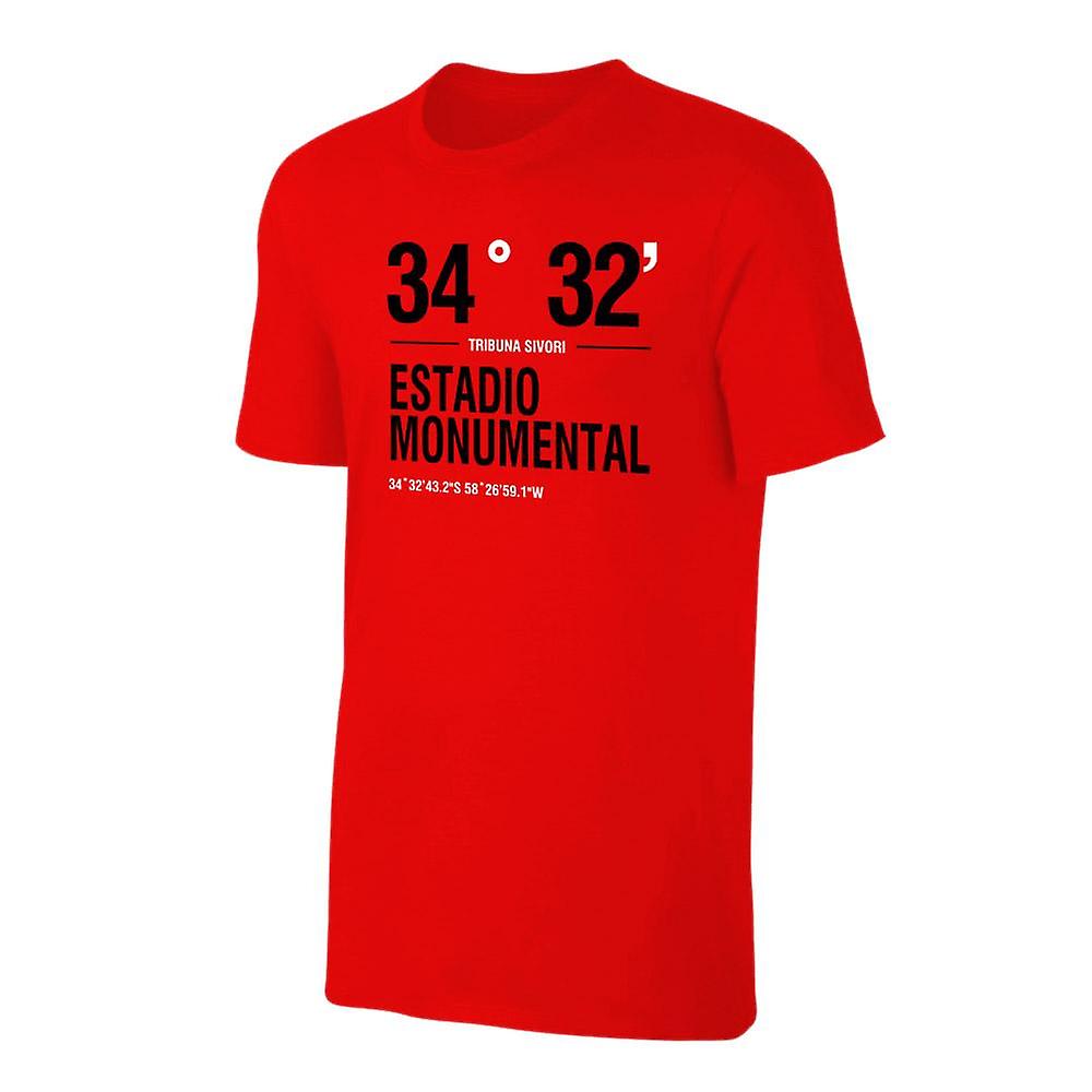 River Plate 'Stadium Coordinates' t-shirt - Red