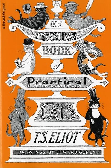 Old Possums Book Of Practical Cats by T S Eliot Paperback Book