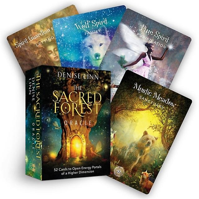 The Sacred Forest Oracle by Denise Linn Paperback Book