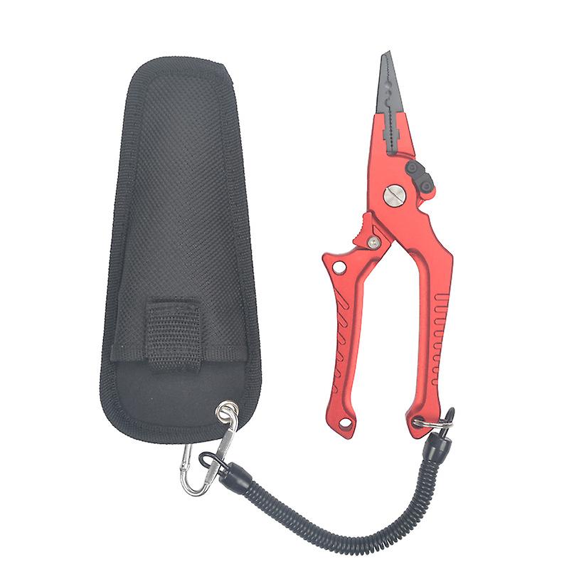 Concealed Scale Aluminum Alloy Fish Control Clip Durable Non-slip Fishing Plier Fishing Tackle