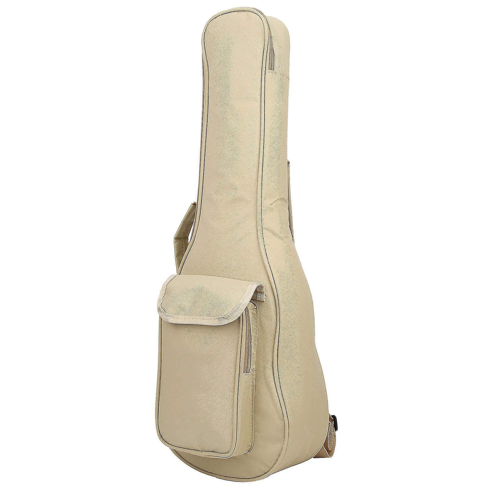 Ukulele Gig Bag, Guitar Accessories, Musical Instruments, Beige, 24 in, IN‑25