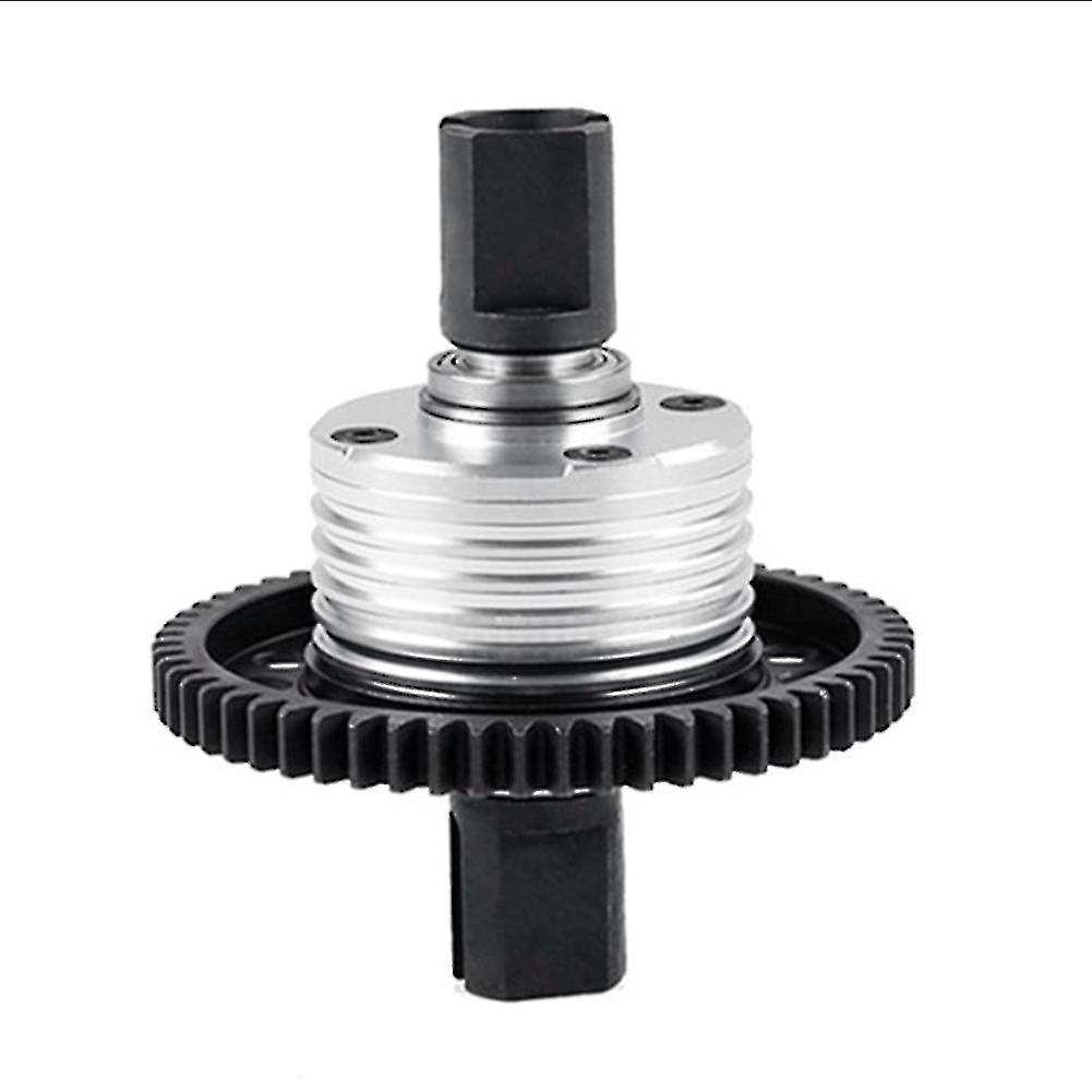 Cnc Aluminum Alloy Center Differential Set For 1/5 Losi 5ive T ,rovan Slt Kmx2 Rc Car Parts,silver