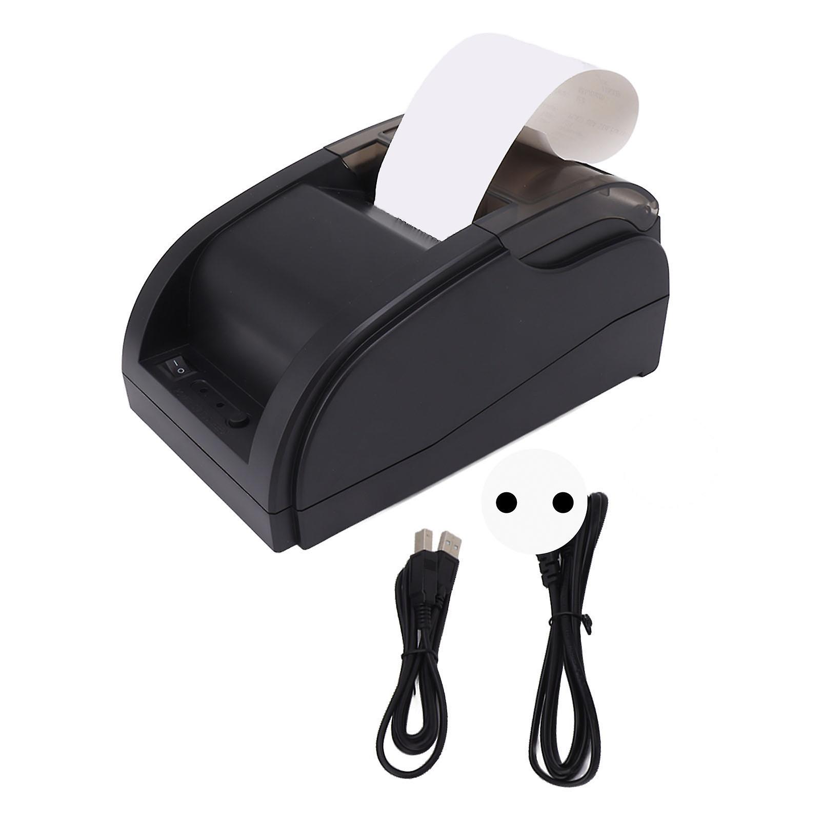 48mm Portable Bluetooth Thermal Printer for Delivery Orders with EU Plug (110-240V)