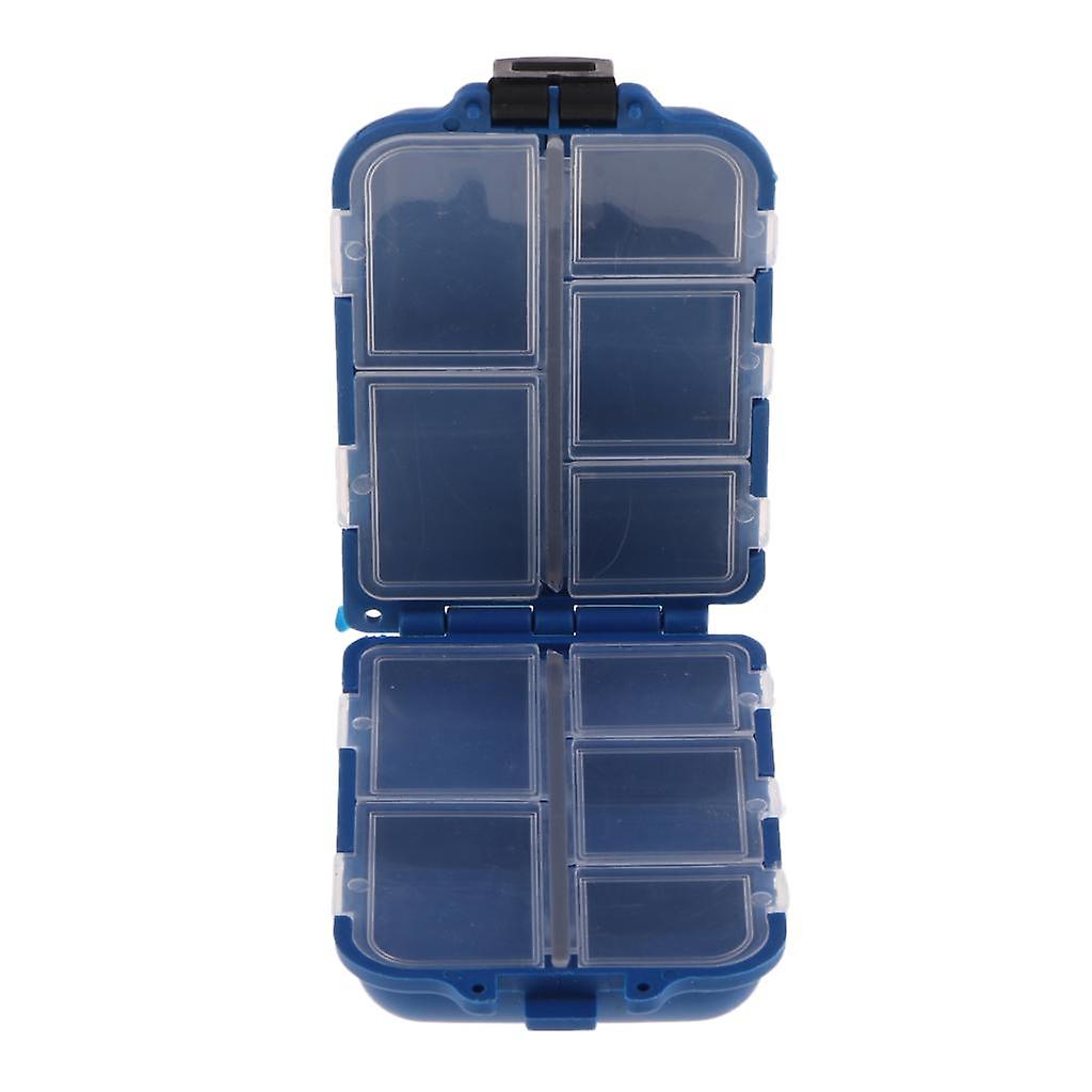 Multi-function Fishing Gear Box Tackle Accessory Storage Case Square