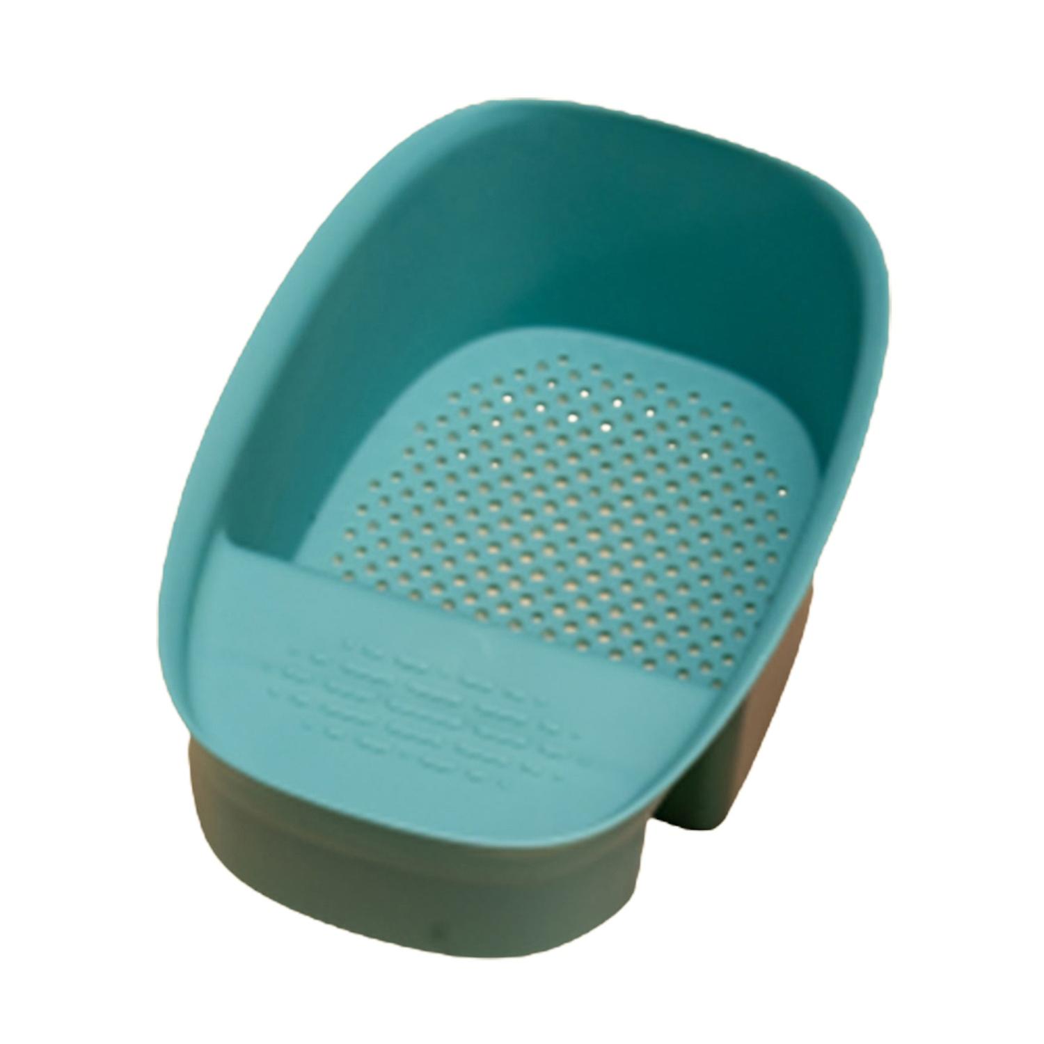 Drain Rack Removable Simple Hollowed Design Sponge Soap Storage Organizer for Kitchen