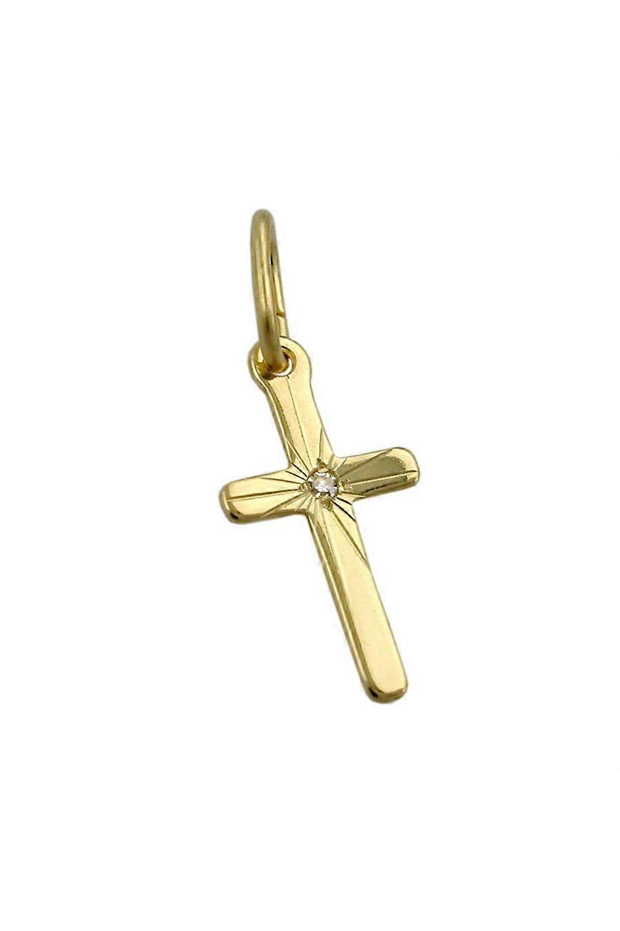 Pendant Small Cross 8k Gold - Gl430932