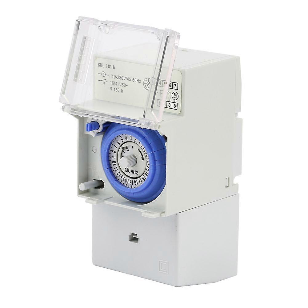 24 Hours 110-230V SUL181H Analog Mechanical Timer, Manual/Automatic Controller, Time Switch