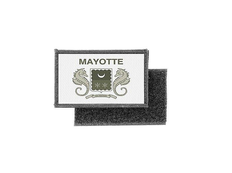 Patch ecusson prints camo camouflage flag badge mayotte
