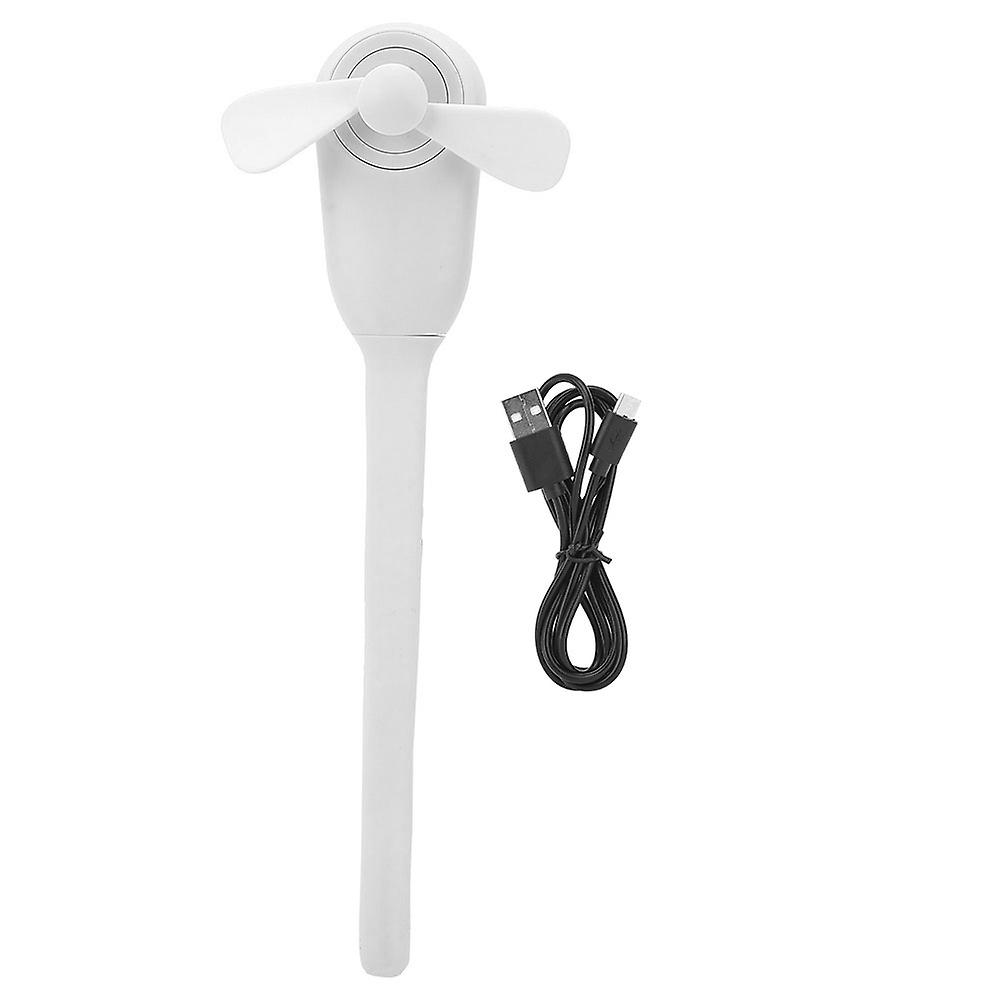 Electric Versatile Small Portable Fan USB Rechargeable Handheld Multi‑Functional Cooler
