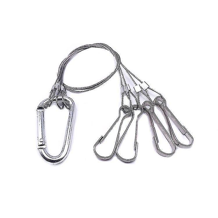 Hanging Wires With Hook Adjustable Stainless Steel Wire Ropes