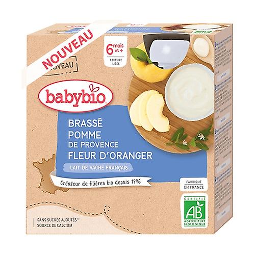 Brewed with French Cow's Milk - Pomme de Provence Fleur d'Oranger 4 units of 85g