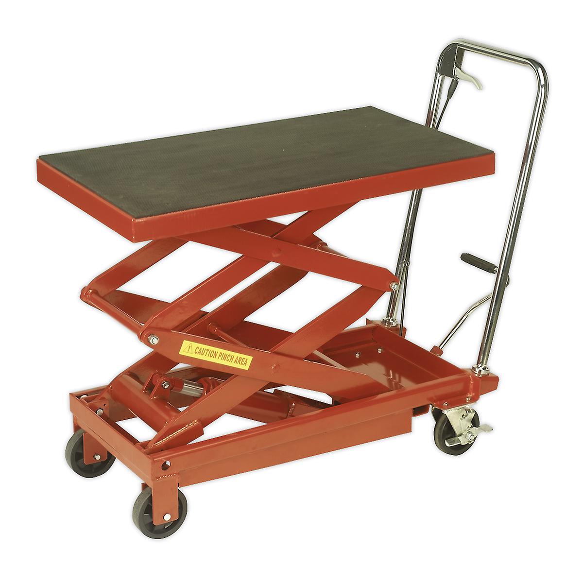Sealey Hpt400H Hydraulic Platform Truck 400Kg High Lift