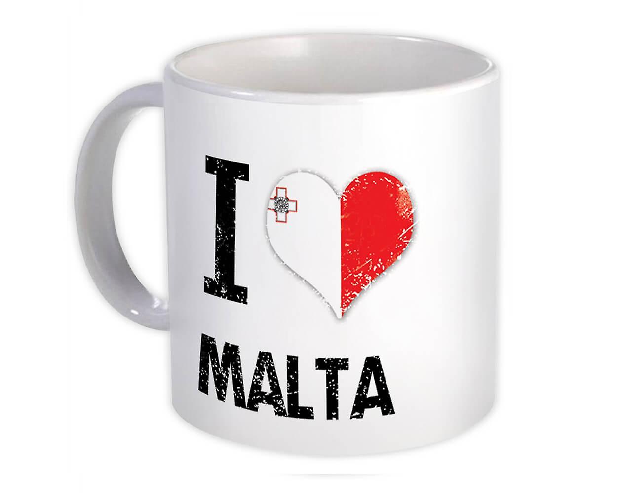 Hediye Kupa: Malta Kalbini Seviyorum