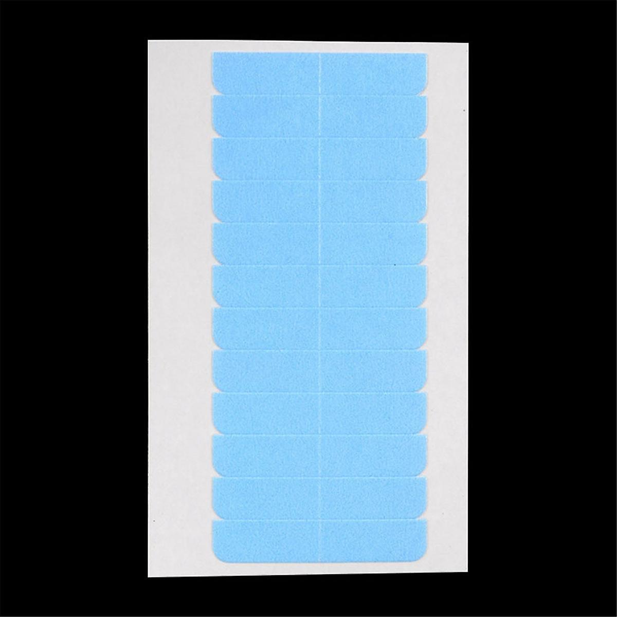 Blue Double Sided Wig Tape Hair Tape for Toupee Adhesive Tape for Lace Front Ultra-Hold Wig Glue Mi