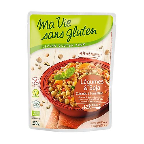 Vegetables & soybeans, cooked ORGANIC 250 g