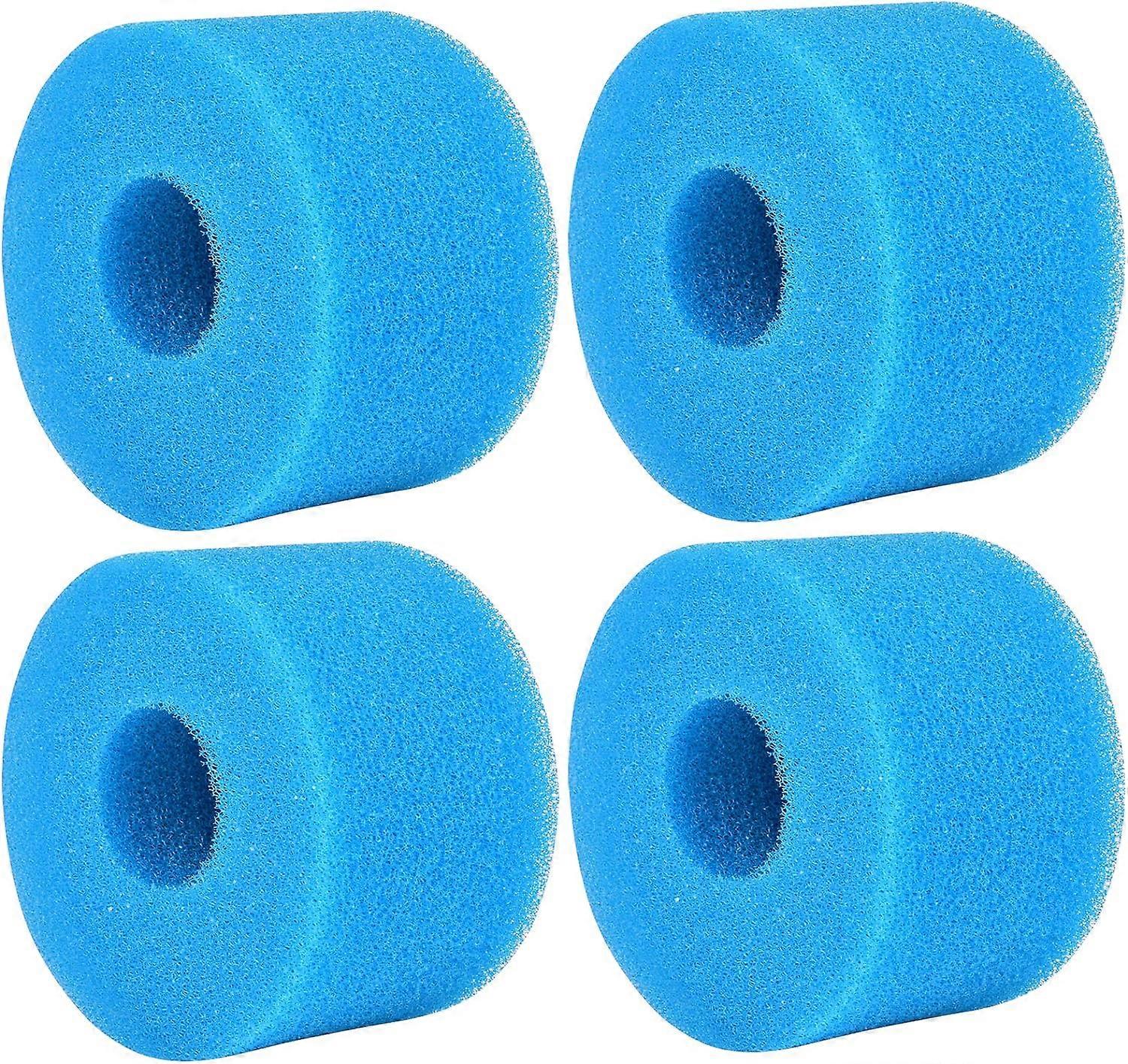 4pcs Swimming Pool Filter and Spa Cleaning Tool S1 Type Filter Sponge Pool Filter Foam Reusable