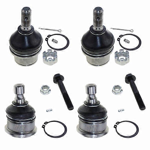 4pc Front Upper and Lower Ball Joints for 2002~2009 GMC Envoy Chevy Trailblazer 42413